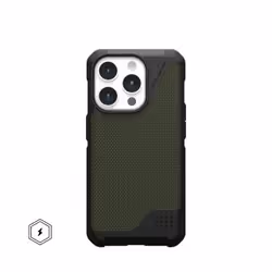 Urban Armor Gear Metropolis LT Magsafe custodia per cellulare 15,5 cm (6.1") Cover Nero, Oliva