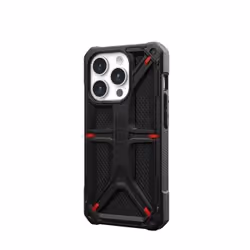 Urban Armor Gear Monarch Kevlar Cover iPhone 15 Pro Nero - Vista aggiuntiva 4