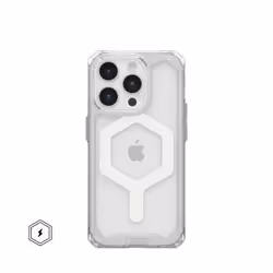 Urban Armor Gear Plyo Magsafe custodia per cellulare 15,5 cm (6.1") Cover Trasparente, Bianco