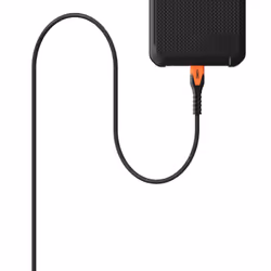 Urban Armor Gear Kevlar cavo USB USB 2.0 1,5 m USB C Nero, Arancione - Vista aggiuntiva 3