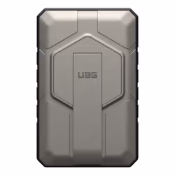Urban Armor Gear 9B4411114036, 10000 mAh, Carica wireless, 10 W, Nero, Titanio