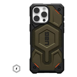 Urban Armor Gear Monarch Pro Kevlar custodia per cellulare 6.9" Cover Nero, Verde