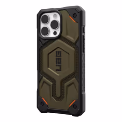 Urban Armor Gear Monarch Pro Kevlar custodia per cellulare 6.9" Cover Nero, Verde