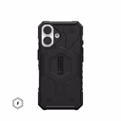 Urban Armor Gear Pathfinder, Cover, Apple, iPhone 16, 15,5 cm (6.1"), Nero