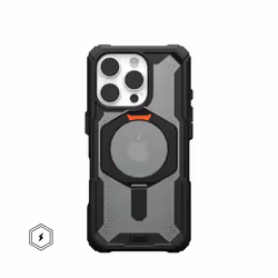 Urban Armor Gear Plasma XTE, Cover, Apple, iPhone 16 Pro, 16 cm (6.3"), Nero, Arancione