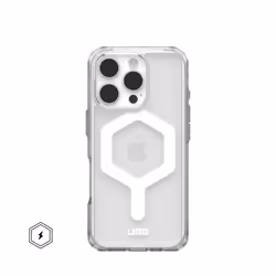 Urban Armor Gear Plyo, Cover, Apple, iPhone 16 Pro, 16 cm (6.3"), Trasparente, Bianco