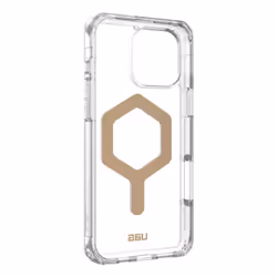 Urban Armor Gear Plyo, Cover, Apple, iPhone 16 Pro Max, 17,5 cm (6.9"), Oro, Trasparente