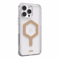 Urban Armor Gear Plyo custodia per cellulare 6.9" Cover Oro, Trasparente