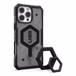 Urban Armor Gear 1144651BV02, Cover, Apple, iPhone 16 Pro Max, 17,5 cm (6.9"), Cenere, Nero