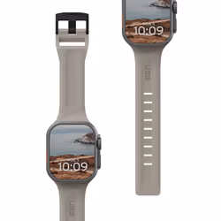 Urban Armor Gear 191488113636, Cinturino per orologio, Apple, Watch Ultra 2/Ultra, Silicone, Acciaio inox, Nero
