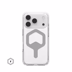 Urban Armor Gear Plyo custodia per cellulare 16 cm (6.3") Cover Argento, Trasparente - Vista aggiuntiva 2