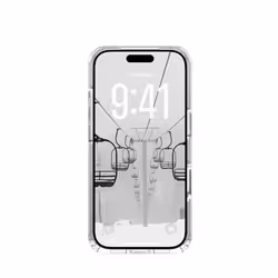 Urban Armor Gear Plyo custodia per cellulare 16 cm (6.3") Cover Trasparente, Bianco - Vista aggiuntiva 3