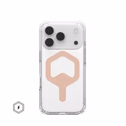 Urban Armor Gear Plyo custodia per cellulare 16 cm (6.3") Cover Rose Gold, Trasparente - Vista aggiuntiva 2
