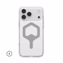 Urban Armor Gear Plyo custodia per cellulare 17,5 cm (6.9") Cover Argento, Trasparente - Vista aggiuntiva 2