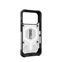 Urban Armor Gear Pathfinder Cover iPhone 17 Pro TPU Argento, Trasparente