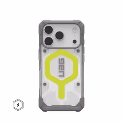Urban Armor Gear Pathfinder Cover iPhone 17 Pro TPU Trasparente, Giallo - Vista aggiuntiva 2