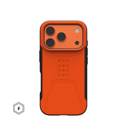 Urban Armor Gear Civilian Cover iPhone 17 Pro Arancione