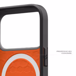 Urban Armor Gear Civilian Cover iPhone 17 Pro Arancione - Vista aggiuntiva 7