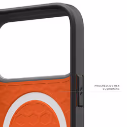 Urban Armor Gear Civilian Cover iPhone 17 Pro Max PC Arancione - Vista aggiuntiva 7