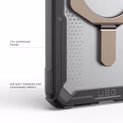 Urban Armor Gear Plasma XTE custodia per cellulare 16 cm (6.3") Cover Cenere, Titanio - Vista aggiuntiva 5