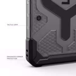 Urban Armor Gear Pathfinder custodia per cellulare 17,5 cm (6.9") Cover Cenere, Nero - Vista aggiuntiva 5