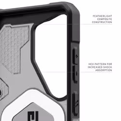 Urban Armor Gear Pathfinder custodia per cellulare 17,5 cm (6.9") Cover Cenere, Nero - Vista aggiuntiva 7