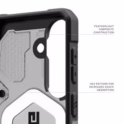 Urban Armor Gear Pathfinder custodia per cellulare 16 cm (6.3") Cover Cenere, Nero - Vista aggiuntiva 7