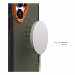 Urban Armor Gear Civilian custodia per cellulare 17,5 cm (6.9") Cover Arancione, Oliva - Vista aggiuntiva 3