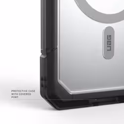 Urban Armor Gear Trooper custodia per cellulare 17,5 cm (6.9") Cover Trasparente, Cenere - Vista aggiuntiva 5