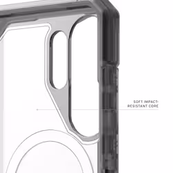Urban Armor Gear Trooper custodia per cellulare 17,5 cm (6.9") Cover Trasparente, Cenere - Vista aggiuntiva 7