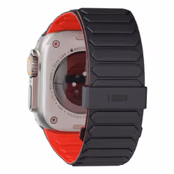Urban Armor Gear 19416111319B accessorio indossabile intelligente Cinghia Cenere, Rosso Silicone - Vista aggiuntiva 8