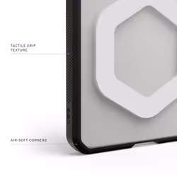 Urban Armor Gear 214561114343 custodia per cellulare 17,5 cm (6.9") Cover Bianco, Nero - Vista aggiuntiva 5