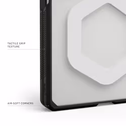 Urban Armor Gear 214562114343 custodia per cellulare 19,3 cm (7.6") Cover Nero, Bianco - Vista aggiuntiva 5