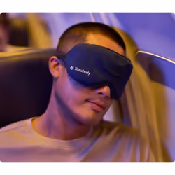 Therabody SleepMask massaggiatore Viso Nero, Blu - Vista aggiuntiva 5