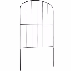VEVOR Recinzione da Giardino in Metallo 61x33 cm da 10 Barriera per Animali Domestici Senza Scavo 5,08 cm Spaziatura dei Picchi, Recinzione - Vista aggiuntiva 9