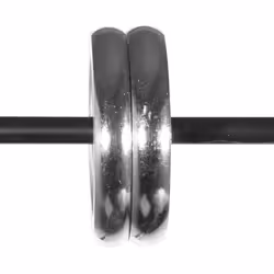 Bastone per Tende Doppio Bastone per Tende Estensibile 92 - 183 cm Terminali Rotondi Carico max. 13,6 kg ca., Asta per Tende da Interno Lunghezza - Vista aggiuntiva 9
