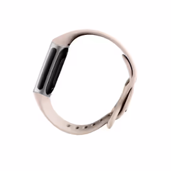 Fitbit Charge 6 AMOLED Braccialetto per rilevamento di attività Beige, Argento - Vista aggiuntiva 7