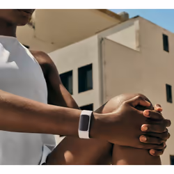 Fitbit Charge 6 AMOLED Braccialetto per rilevamento di attività Beige, Argento - Vista aggiuntiva 8