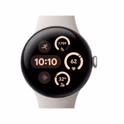 Google Pixel Watch 3 AMOLED 41mm Digitale Touch screen Argento Wi-Fi GPS (satellitare) - Vista aggiuntiva 4