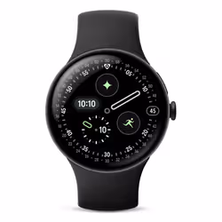 Google Pixel Watch 4 AMOLED 45 mm Digitale Touch screen 4G Nero Wi-Fi GPS (satellitare) - Vista aggiuntiva 3