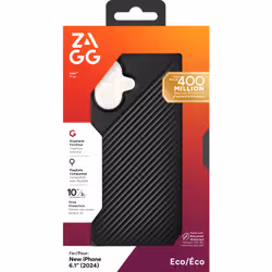 ZAGG Luxe Snap custodia per cellulare 15,5 cm (6.1") Cover Nero - Vista aggiuntiva 5