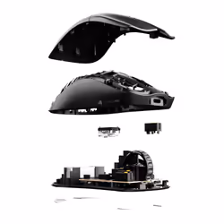 Glorious Gaming Series 2 PRO mouse Mano destra RF Wireless + USB Type-C Ottico 26000 DPI