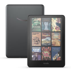 Amazon Il Nuovo Kindle Colorsoft Signature Edition (32 GB) | Con schermo a colori, luminosità frontale a regolazione automatica, ricarica wireless e lunga durata della batteria