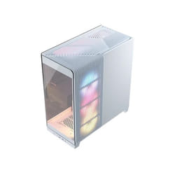 Corsair 4500X LX-R RGB Tempered Glass Mid-Tower, White Midi Tower Bianco