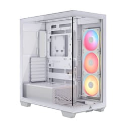 Corsair Midi Tower 3500X LXR LINK TG Bianco