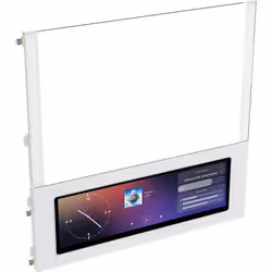 Corsair FRAME 4000D LCD RS ARGB Midi Tower Bianco - Vista aggiuntiva 2