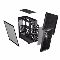 Corsair 3200D RS Midi Tower Nero - Vista aggiuntiva 3