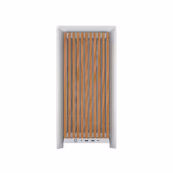 Corsair FRAME 4000D WOOD RS Midi Tower Legno, Bianco - Vista aggiuntiva 2