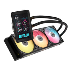 Corsair iCUE LINK TITAN II 360 RX LCD Processore Kit di raffreddamento a liquido 36 cm Nero 1 pz