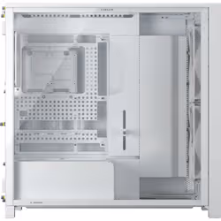 Corsair FRAME 5000D WOOD RS Midi Tower Noce, Bianco - Vista aggiuntiva 3